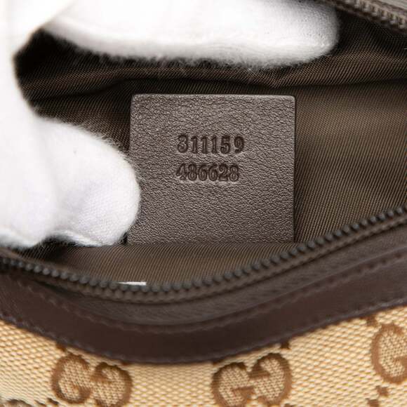 GUCCI Authentic Brown Leather Fanny Pack - Picture 6 of 7